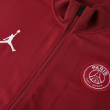 25/26 PSG Maroon  Jacket Tracksuit#01