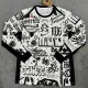 25/26 Club America White Jigsaw puzzle Long Sleeve Training Shirts