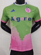 24/25 Algeria Green Pink Special Edition  Player Version Soccer Jersey A30