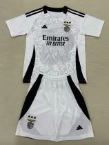 25/26  Benfica White Concept Edition  Kids Soccer Jersey