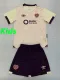 24/25 Heart of Midlothian Away  Kids Soccer Jersey(儿童套装）