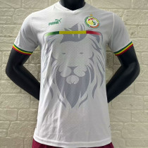 24/25 Senegal White Lion's Head Special Edition Player Version Soccer Jersey(狮头)