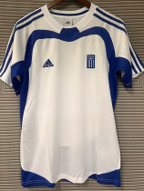 2004 Greece White Retro Soccer Jersey