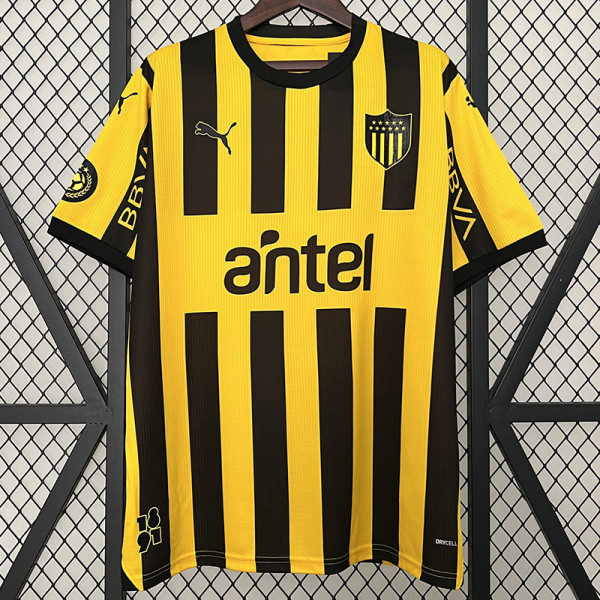 24/25 Atletico Penarol Home Fans Soccer Jersey（佩纳罗尔竞技)