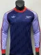 24/25 ARS Royal Blue Leisure  Long Sleeve Retro Soccer Jersey