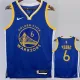 22/23 WARRIORS YOUNG #6 Blue Top Quality Hot Pressing NBA Jersey (V领)