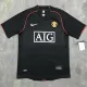 2007/2008 Man Utd Away Black Retro Soccer Jersey