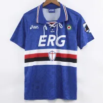 1994/1995 Sampdoria Home Retro Soccer Jersey