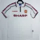 1998/1999 Man Utd Anniversary Edition White  Retro Soccer Jersey