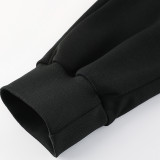 24/25 BAR Black  Hooded Jacket Tracksuit#01