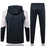24/25 RMA Dark Grey Hooded  Tracksuit(Add Fluff)  #F611加绒