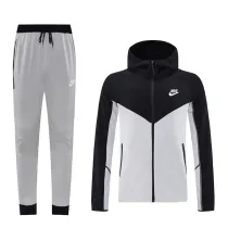 2024 NK Grey & Black Hoodie  Jacket Tracksuit#07