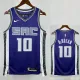 23/24 Kings DeROZAN #10 Away Purple Top Quality Hot Pressing NBA Jersey