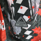24/25 Japan Red and Black Blade Warriors Player Version Soccer Jersey
