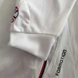 2006/2007 ACM Away White Long Sleeve Retro Soccer Jersey (长袖)(带决赛小字)