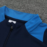 24/25 AD Sapphire Blue Half Zipper Sportswear # 801 宝蓝(半拉链)