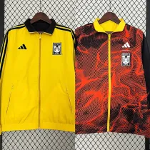24/25  Tigres UANL Yellow & Red Double Sided Windbreaker (双面风衣)