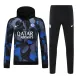 24/25 INT Black Hooded  Tracksuit