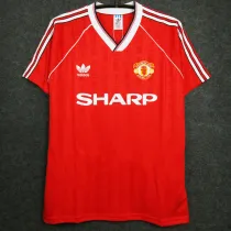 1988/1990 Man Utd Home Retro Soccer Jersey