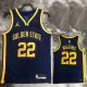22/23 WARRIORS WIGGINS #22 Royal blue Top Quality Hot Pressing NBA Jersey (Trapeze Edition)