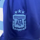 24/25  Argentina Away Kids Soccer Jersey