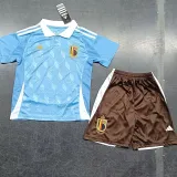 2024 Belgium Away Kids Soccer Jersey