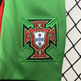 24/25 Portugal Home Kids Soccer Jersey