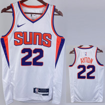 22/23 SUNS AYTON #22 White Top Quality Hot Pressing NBA Jersey