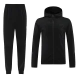 24/25 AM05 Black  Hooded Jacket Tracksuit