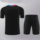 24/25 BAR Black Training Short Suit