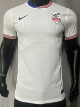 24/25 USA White Player Version Soccer Jersey