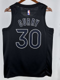 WARRIORS CURRY #30 Black Glory Edition Top Quality Hot Pressing NBA Jersey 荣耀版