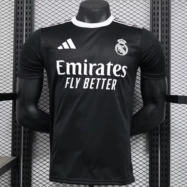 24/25 RMA Black  Player Version Soccer Jersey