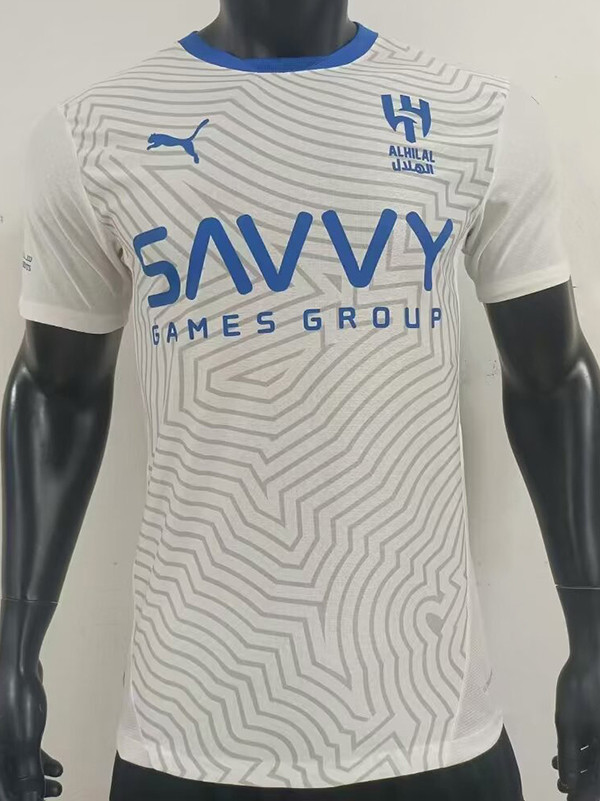 24/25 Al-Hilal Away Player Version Soccer Jersey