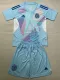 24/25  Germany Lake Blue Goalkeeper Kids Soccer Jersey