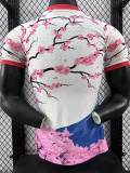 24/25 Japan White Sakura（Y-3)  Player Version Soccer Jersey