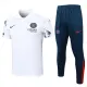 24/25 PSG White Polo Collar Pants Set(C1111)