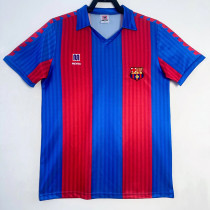 1989/1992 BAR Home Red Blue Retro Soccer Jersey