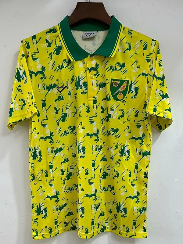 1992/1994 Norwich Home Retro Soccer Jersey