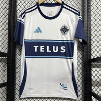 25/26 Vancouver Whitecaps  White Fans Soccer Jersey