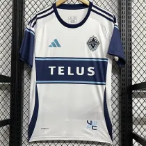 25/26 Vancouver Whitecaps  White Fans Soccer Jersey