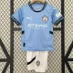 24/25 Man City Home Kids Soccer Jersey