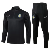 24/25  AL-Nassr black Half Pull special edition Tracksuit B791 (半拉链)