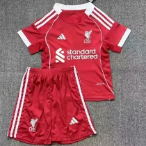 25/26  LIV New Red Special Edition Kids  Soccer Jersey