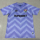 24/25 Fluminense Purple Goalkeeper  Fans Soccer Jersey