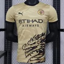 24/25 Man City Khaki Special Edition  Player Version Soccer Jersey