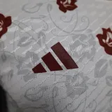 24/25 Spain White Flower Player Version Soccer Jersey