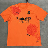 23/24 RMA  Orange （Y-3）Special Edition Fans Soccer Jersey