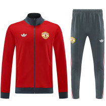 25/26  Man Utd Red Jacket Tracksuit