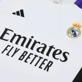24/25 RMA White(Purple Shoulders) Training Short Suit(白色紫肩）